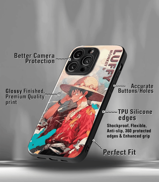 Anime printed Premium Glossy Phone Case compatible for all phone models