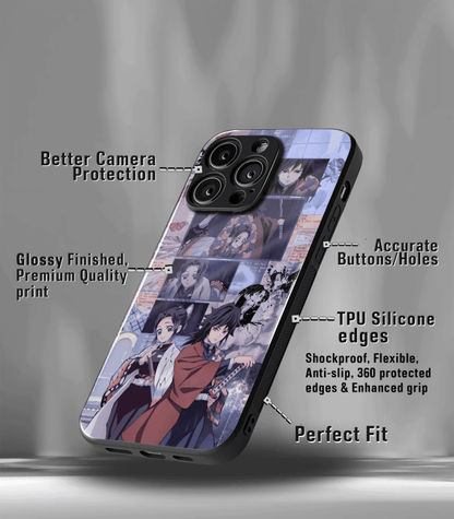 Anime printed Premium Glossy Phone Case compatible for all phone models