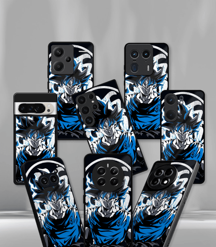 anime printed premium glossy phone case compatible for all phone models