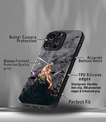 Anime printed Premium Glossy Phone Case compatible for all phone models
