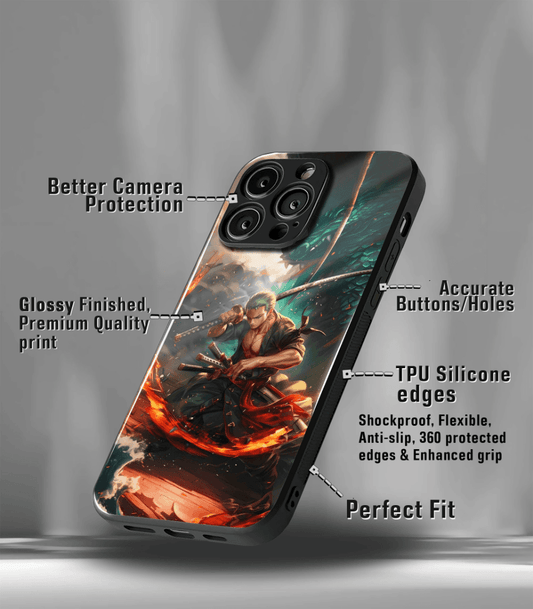 Anime printed Premium Glossy Phone Case compatible for all phone models