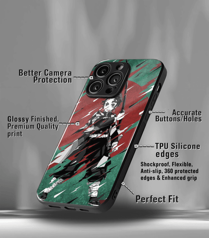 Anime printed Premium Glossy Phone Case compatible for all phone models