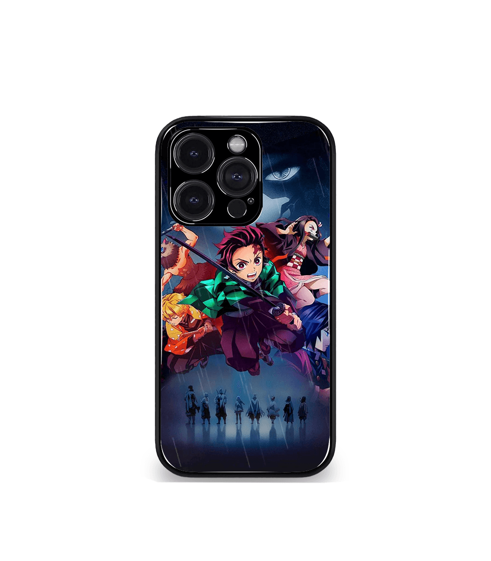 anime printed premium glossy phone case compatible for all phone models