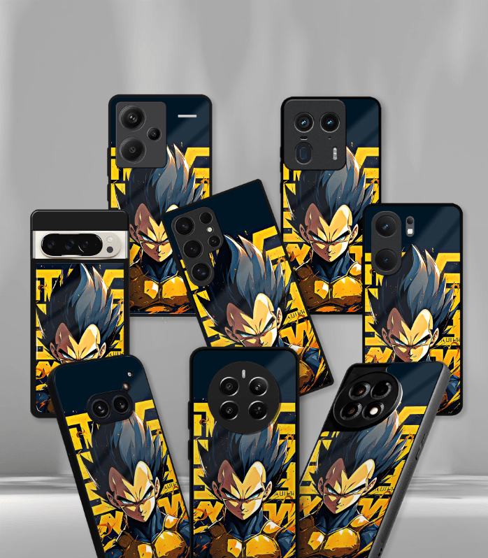 anime printed premium glossy phone case compatible for all phone models