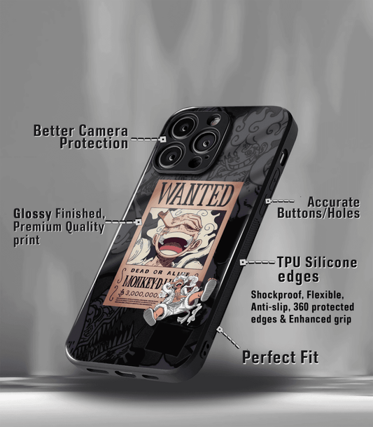 Anime printed Premium Glossy Phone Case compatible for all phone models