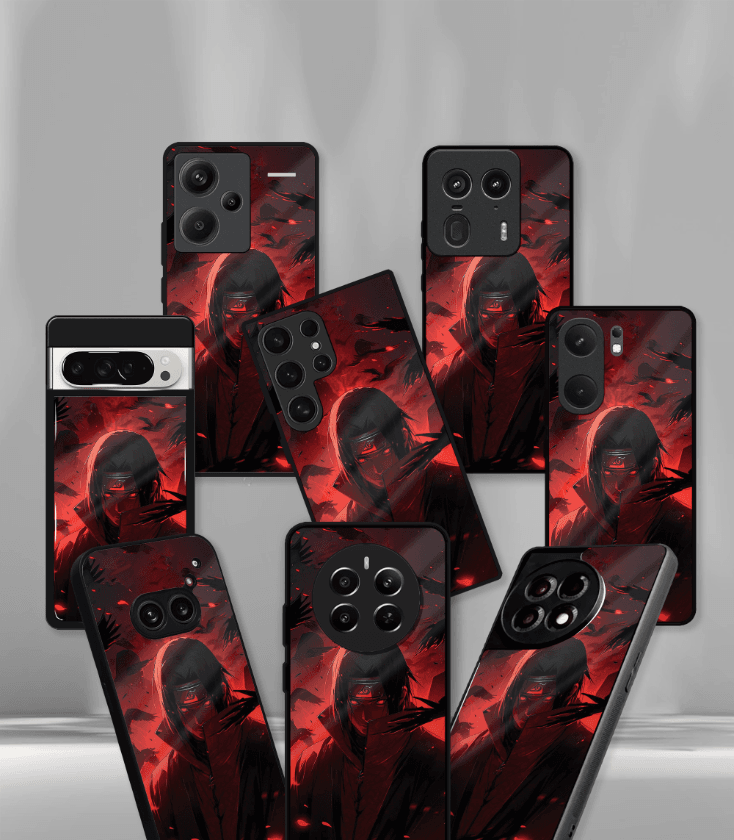 anime printed premium glossy phone case compatible for all phone models
