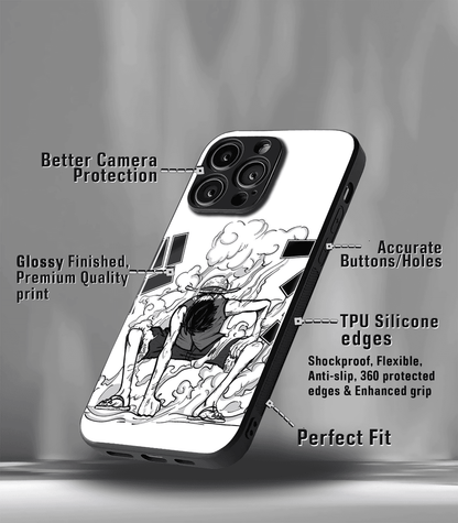 Anime printed Premium Glossy Phone Case compatible for all phone models