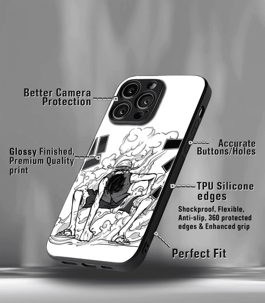 Anime printed Premium Glossy Phone Case compatible for all phone models
