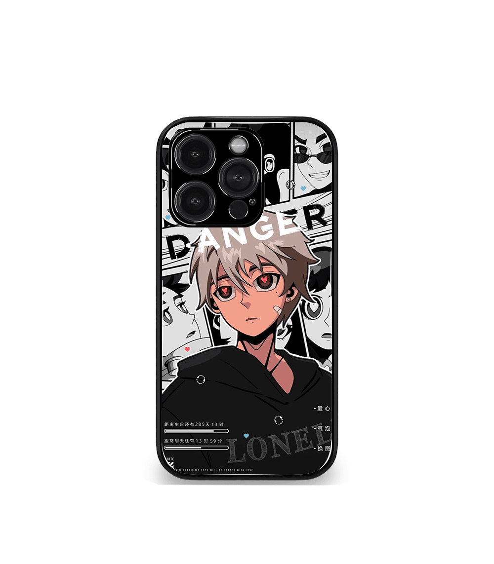 anime printed premium glossy phone case compatible for all phone models