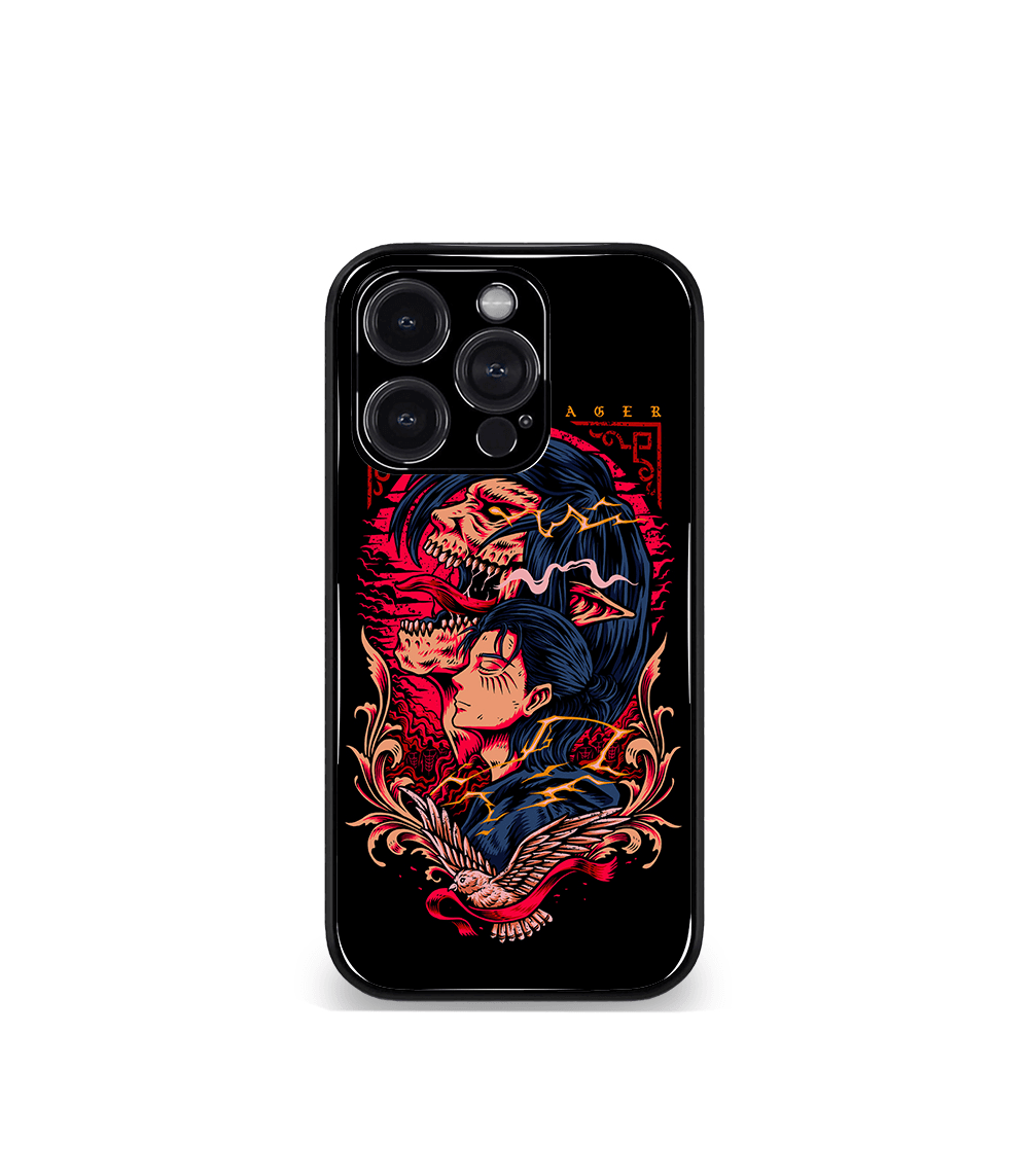 anime printed premium glossy phone case compatible for all phone models
