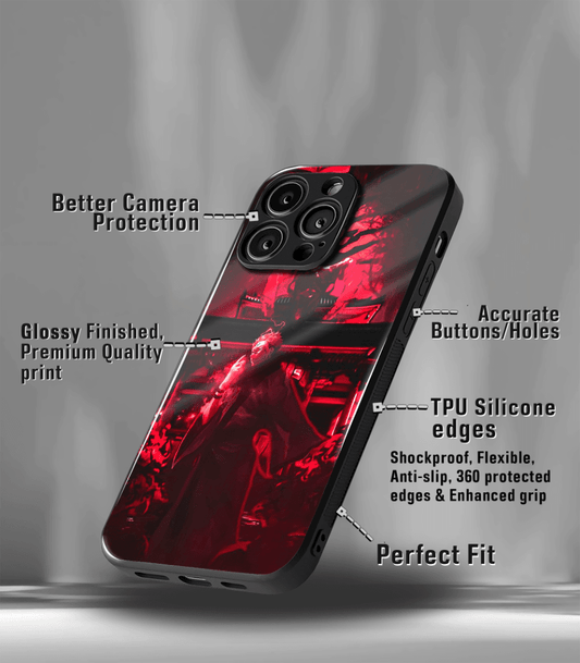 Anime printed Premium Glossy Phone Case compatible for all phone models