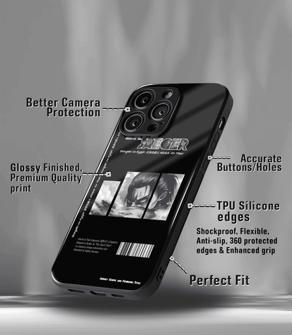 Anime printed Premium Glossy Phone Case compatible for all phone models