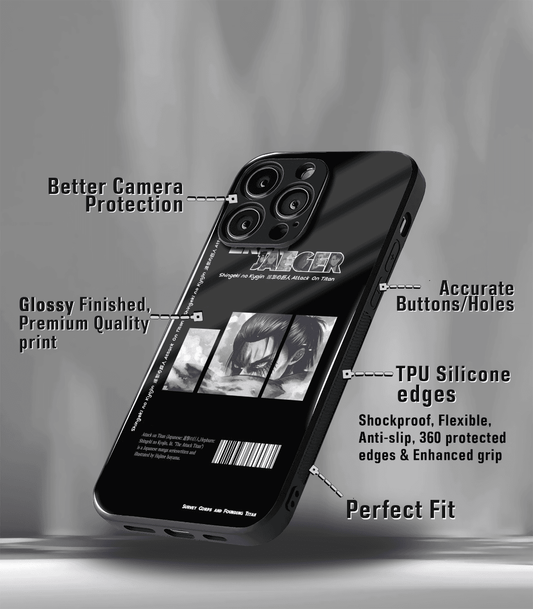Anime printed Premium Glossy Phone Case compatible for all phone models
