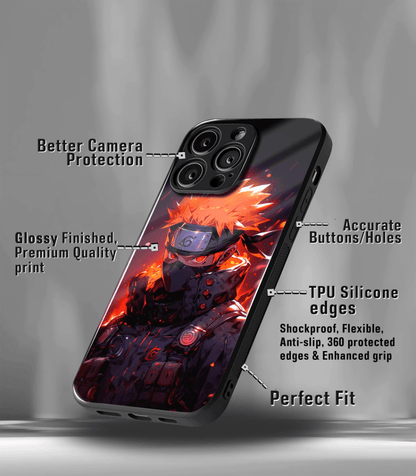 Anime printed Premium Glossy Phone Case compatible for all phone models