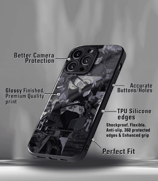 Anime printed Premium Glossy Phone Case compatible for all phone models