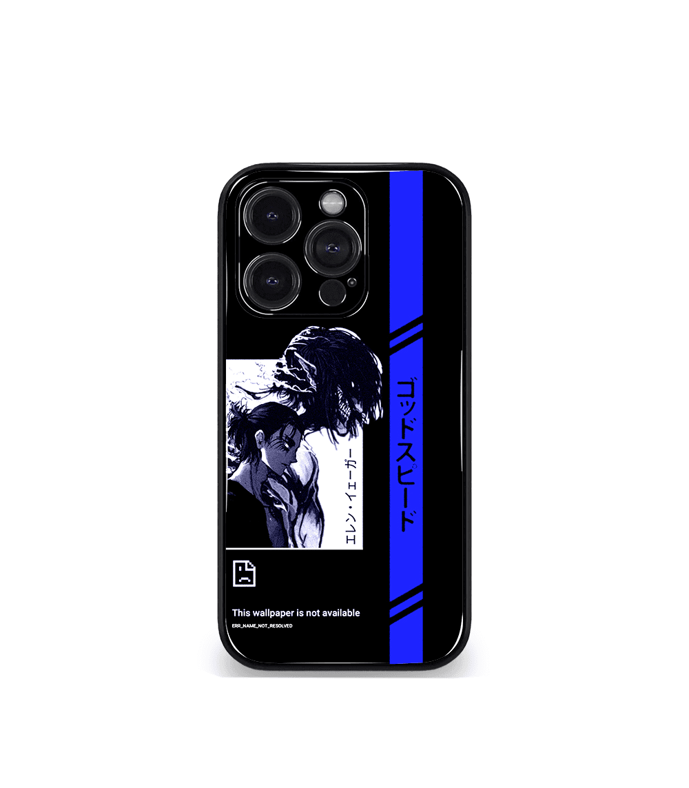 anime printed premium glossy phone case compatible for all phone models