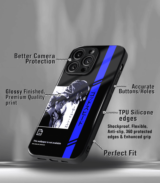Anime printed Premium Glossy Phone Case compatible for all phone models
