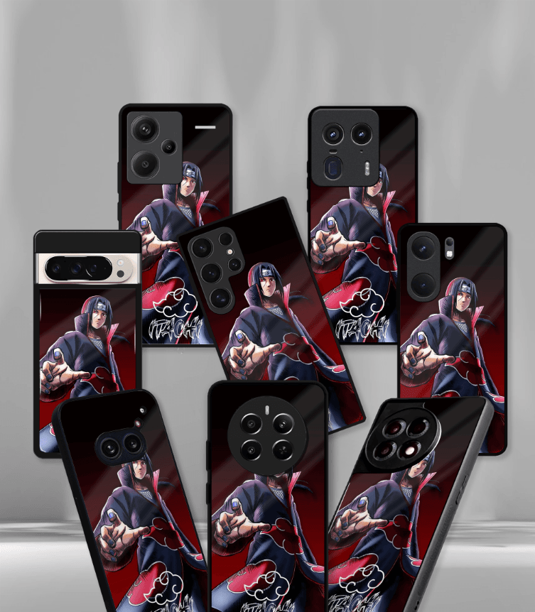 anime printed premium glossy phone case compatible for all phone models