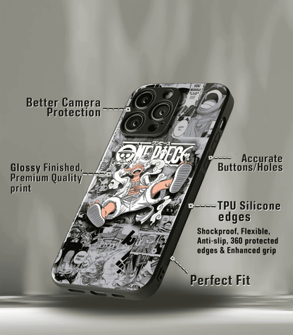 Anime printed Premium Glossy Phone Case compatible for all phone models