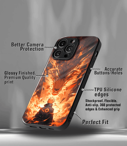 Anime printed Premium Glossy Phone Case compatible for all phone models