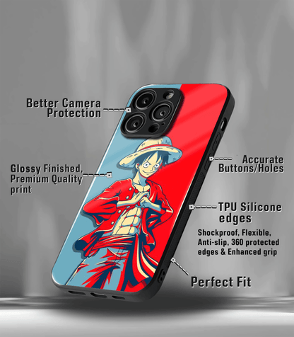 Anime printed Premium Glossy Phone Case compatible for all phone models