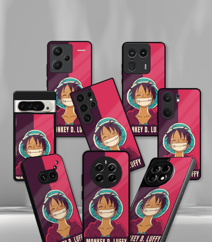 anime printed premium glossy phone case compatible for all phone models
