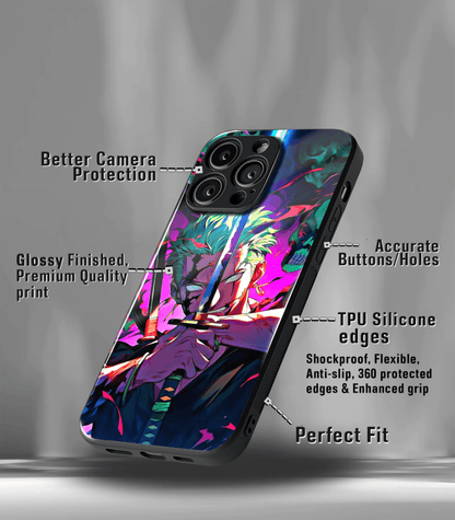 Anime printed Premium Glossy Phone Case compatible for all phone models