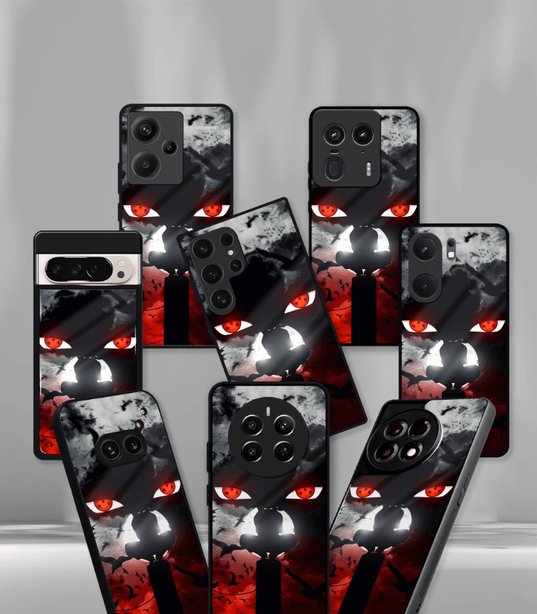 anime printed premium glossy phone case compatible for all phone models