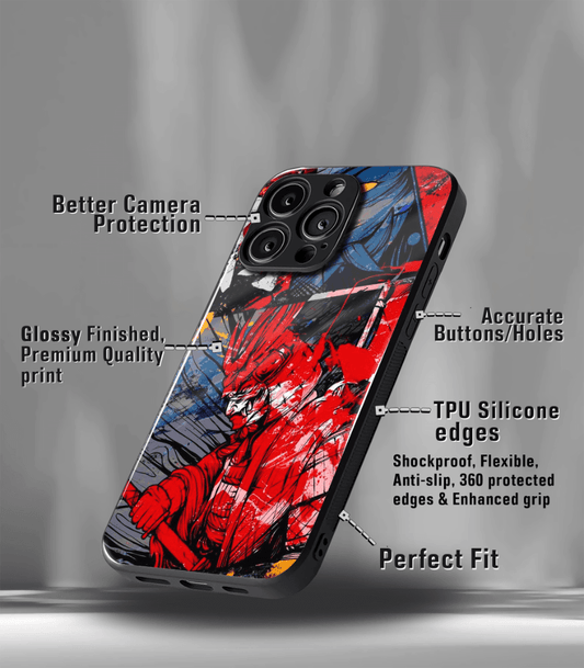 Anime printed Premium Glossy Phone Case compatible for all phone models