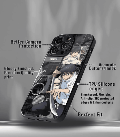 Anime printed Premium Glossy Phone Case compatible for all phone models