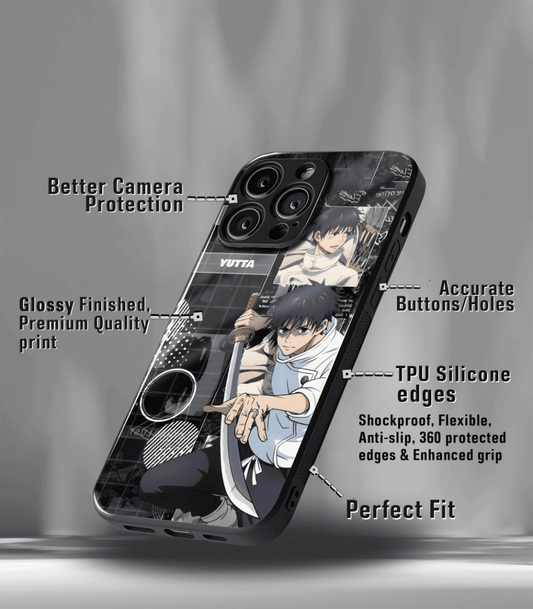 Anime printed Premium Glossy Phone Case compatible for all phone models