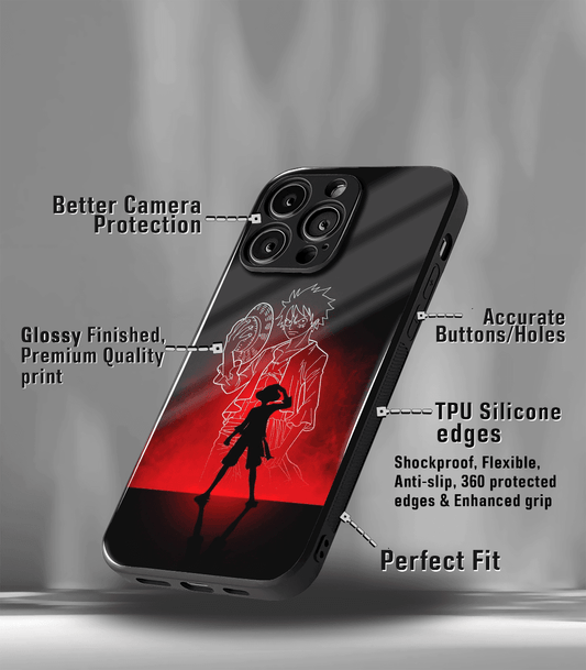 Anime printed Premium Glossy Phone Case compatible for all phone models