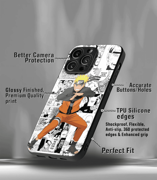 Anime printed Premium Glossy Phone Case compatible for all phone models