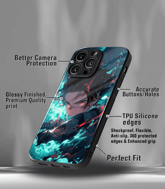 Anime printed Premium Glossy Phone Case compatible for all phone models