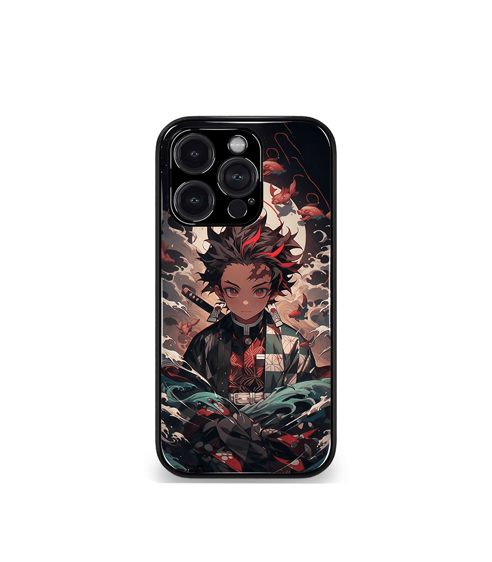 anime printed premium glossy phone case compatible for all phone models