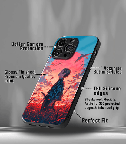 Anime printed Premium Glossy Phone Case compatible for all phone models