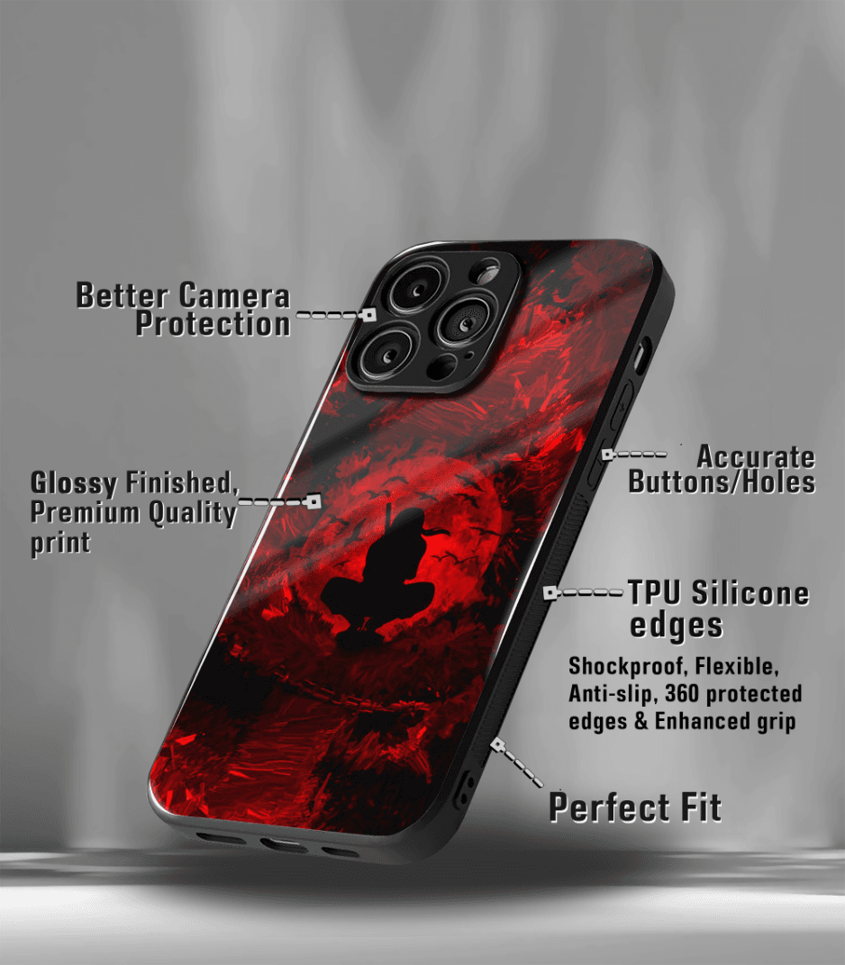anime printed premium glossy phone case compatible for all phone models