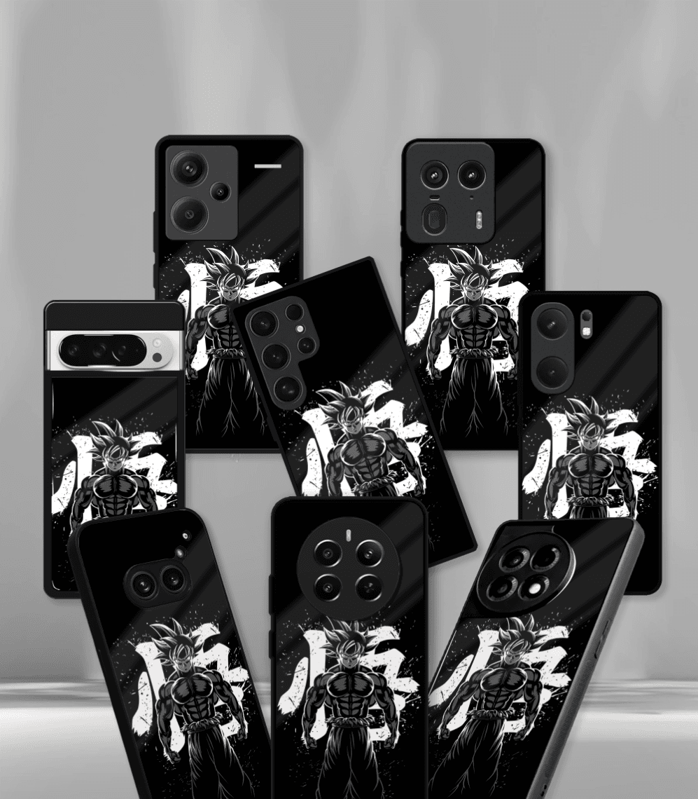 anime printed premium glossy phone case compatible for all phone models