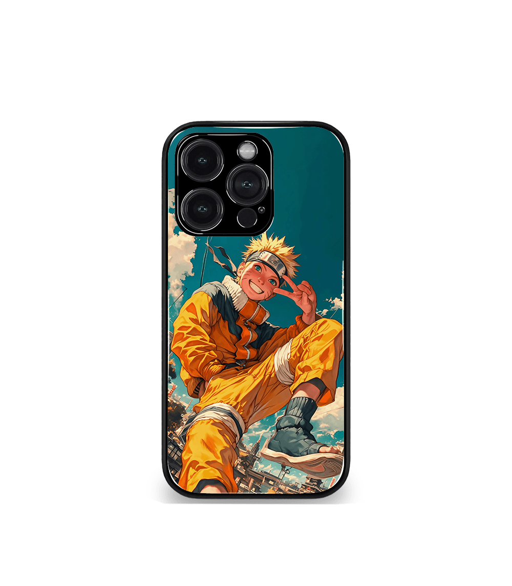 anime printed premium glossy phone case compatible for all phone models