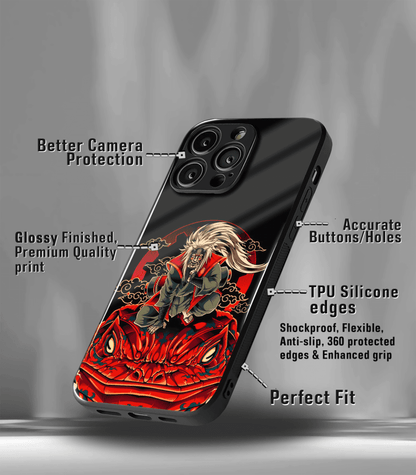 Anime printed Premium Glossy Phone Case compatible for all phone models