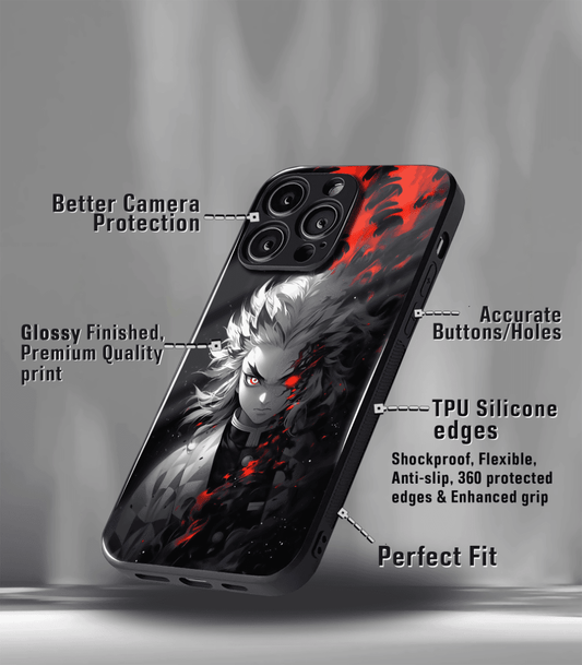 Anime printed Premium Glossy Phone Case compatible for all phone models