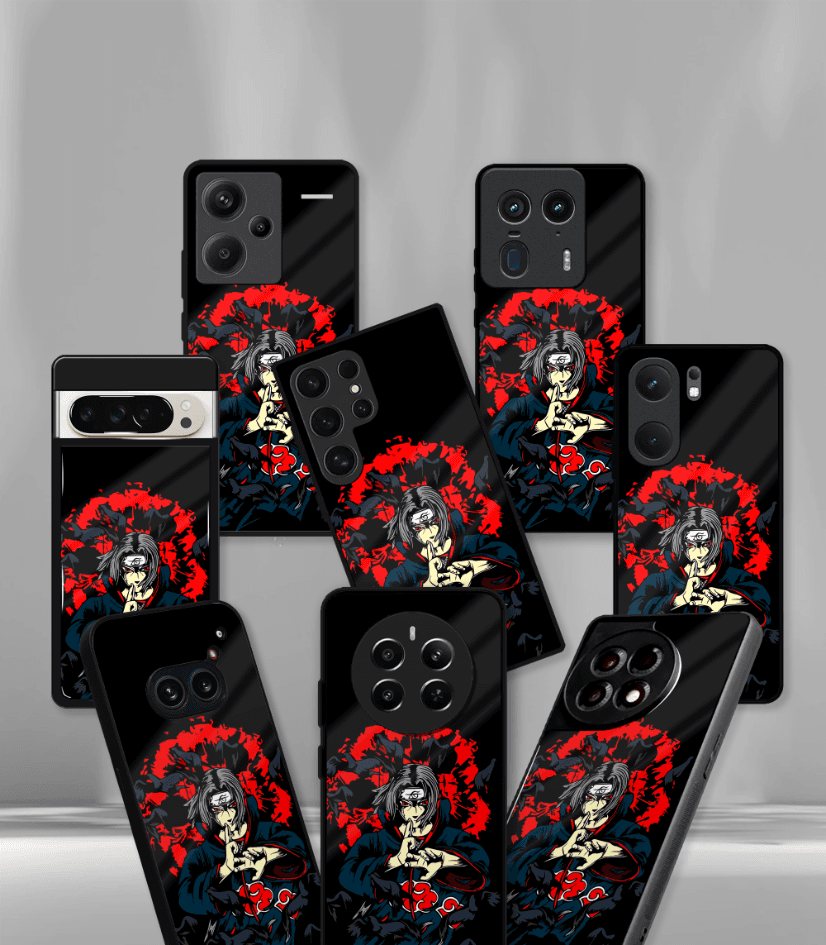 anime printed premium glossy phone case compatible for all phone models