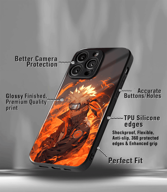 Anime printed Premium Glossy Phone Case compatible for all phone models