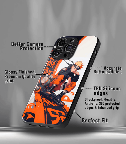 Anime printed Premium Glossy Phone Case compatible for all phone models