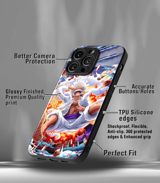 Anime printed Premium Glossy Phone Case compatible for all phone models