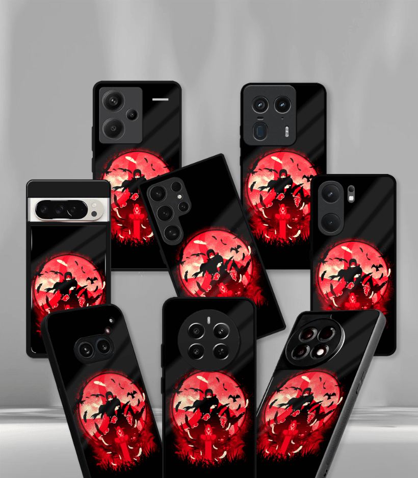 anime printed premium glossy phone case compatible for all phone models