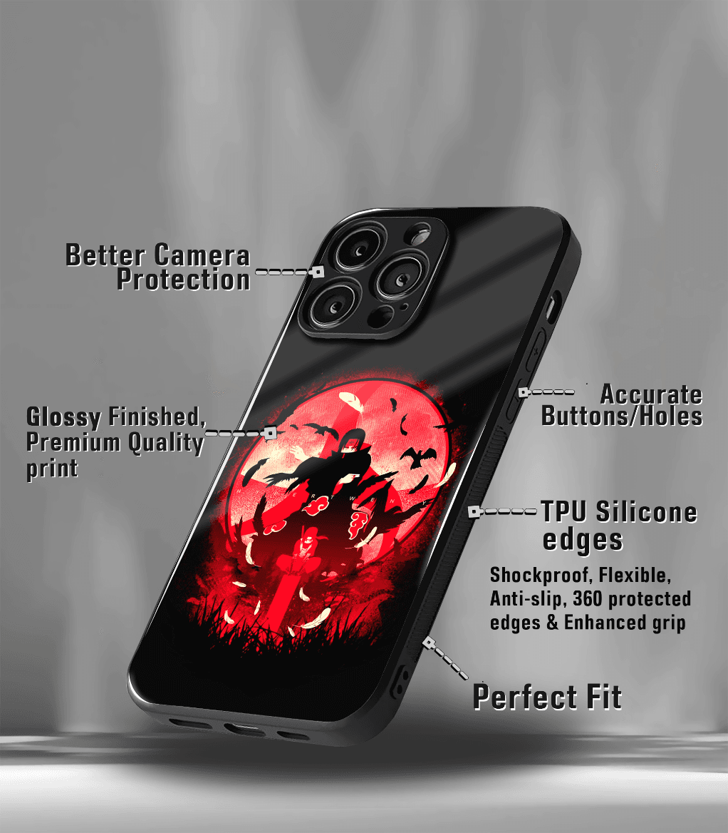 anime printed premium glossy phone case compatible for all phone models