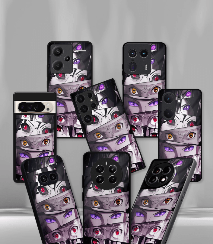 anime printed premium glossy phone case compatible for all phone models