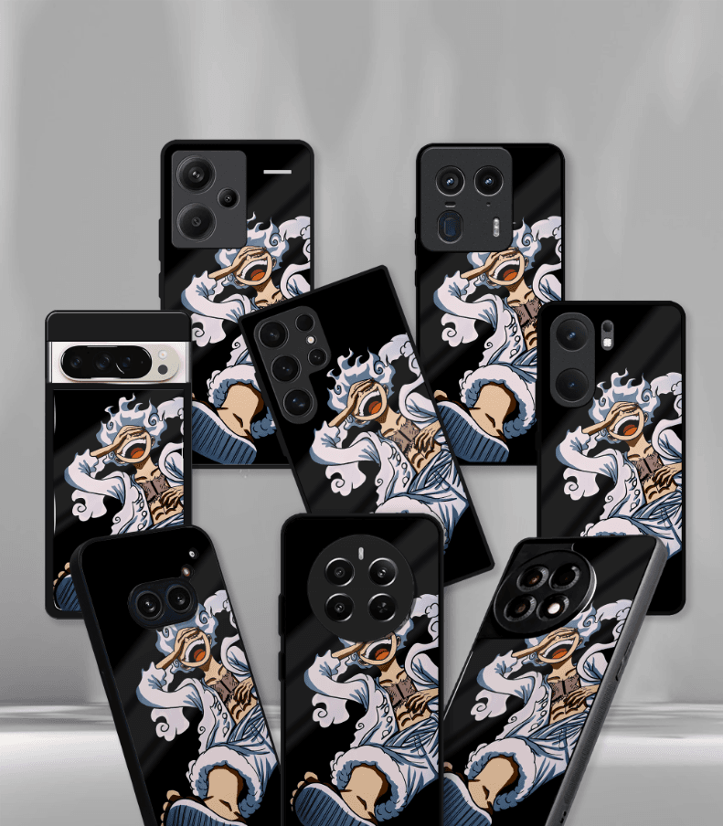 anime printed premium glossy phone case compatible for all phone models