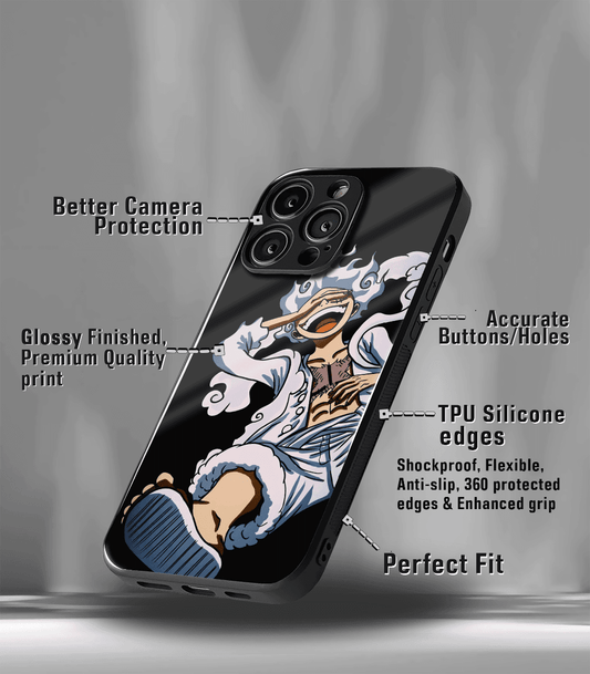 Anime printed Premium Glossy Phone Case compatible for all phone models